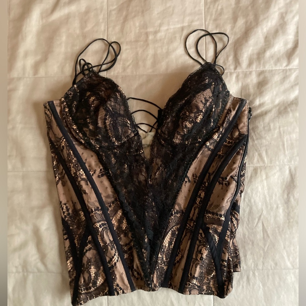 La Perla Lace corset size IT 44, US 4 , cup size B/C